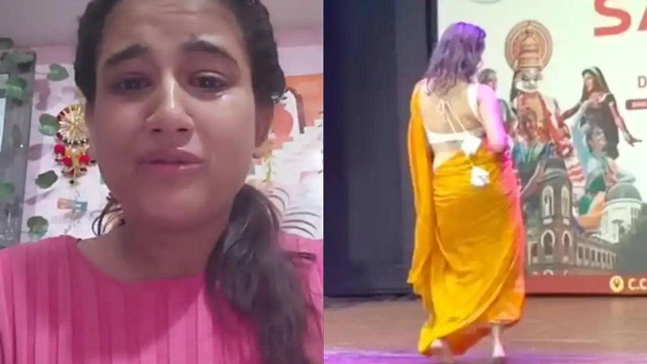 गुजरात के वडोदरा में सांस्कृतिक कार्यक्रम पर विवाद: छात्रा ने दी सफाई