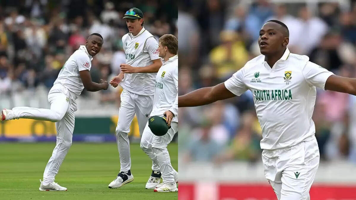 Kagiso Rabada का शानदार प्रदर्शन WTC फाइनल में, ऑस्ट्रेलिया को दिए दो झटके