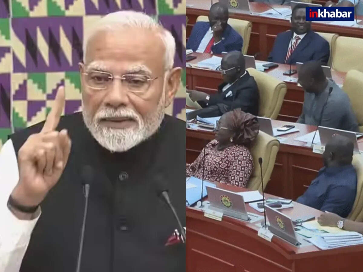 पीएम मोदी ने घाना संसद में भारत के लोकतंत्र की महत्ता पर प्रकाश डाला