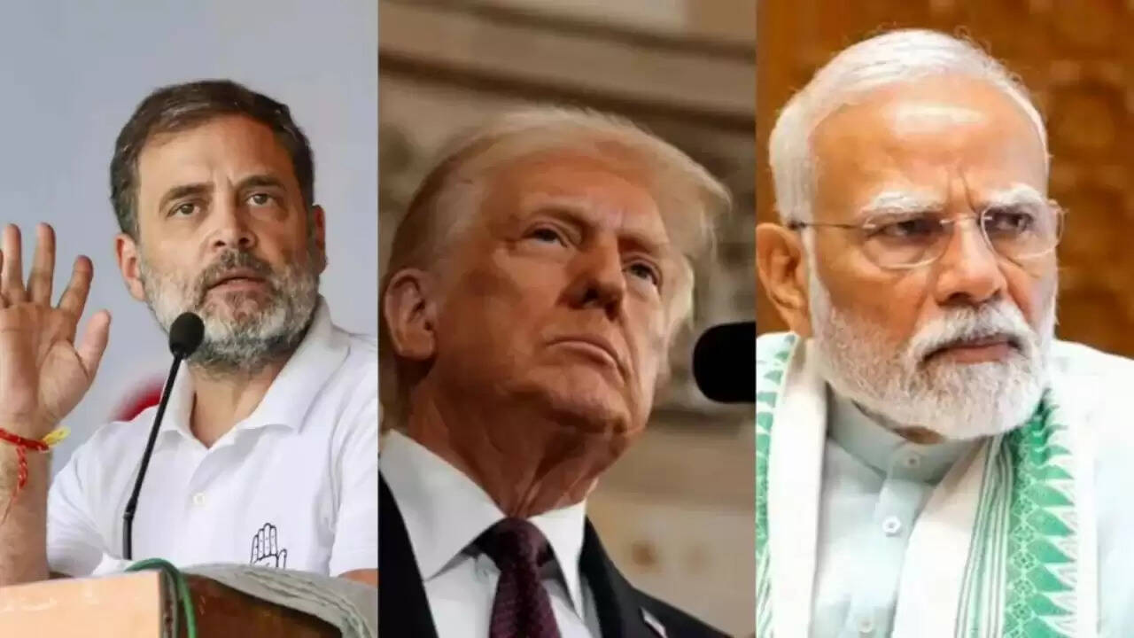 राहुल गांधी का आरोप: मोदी ने ट्रंप के कहने पर पाकिस्तान में कार्रवाई रोकी