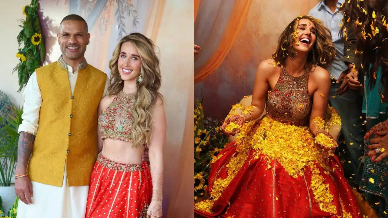 शिखर धवन की शादी: जानिए उनकी दुल्हन सोफी शाइन के अनोखे लुक के बारे में