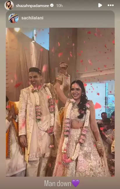 शाजान पदमसी ने बॉयफ्रेंड आशीष कनकिया से की शादी, तस्वीरें हुईं वायरल