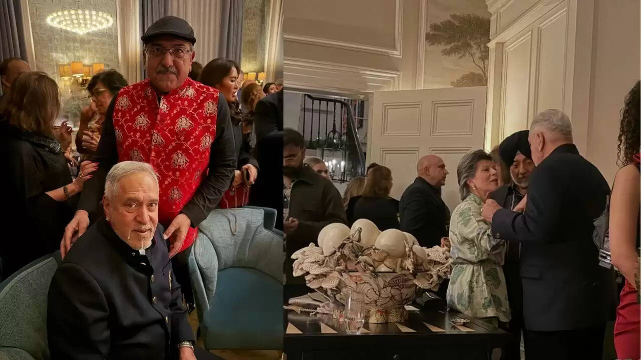 लंदन में ललित मोदी और विजय माल्या का भव्य जन्मदिन समारोह