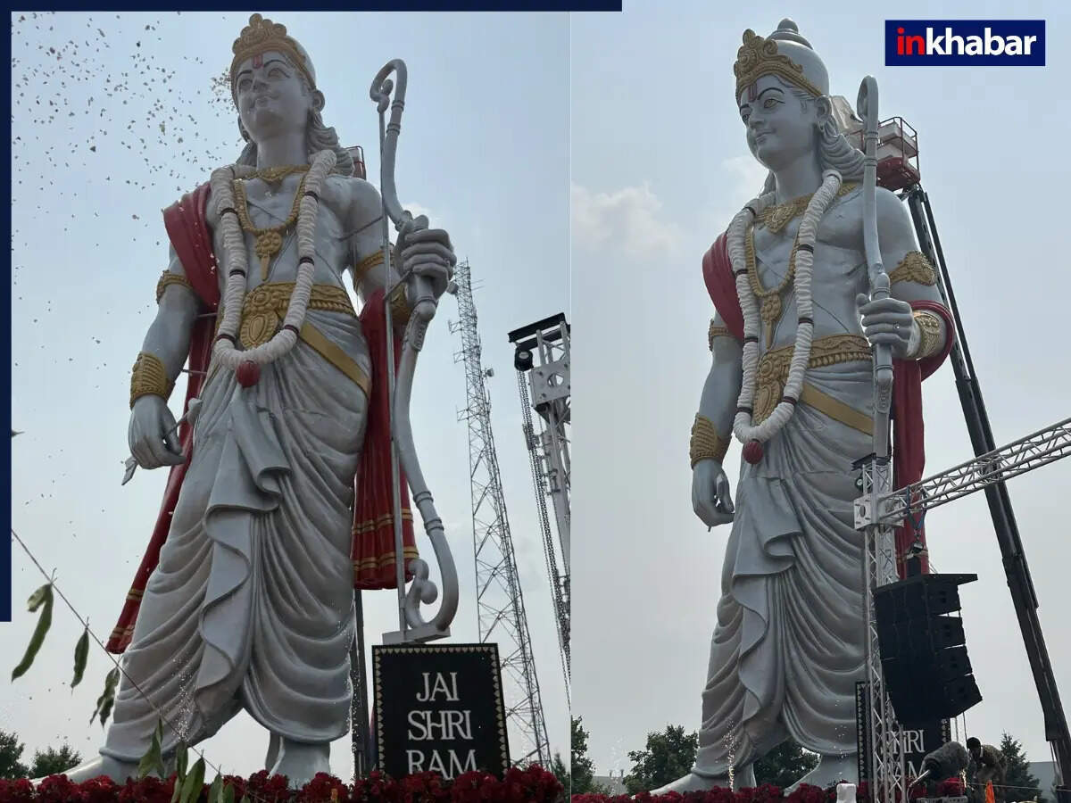 उत्तरी अमेरिका में भगवान राम की सबसे ऊँची मूर्ति का अनावरण
