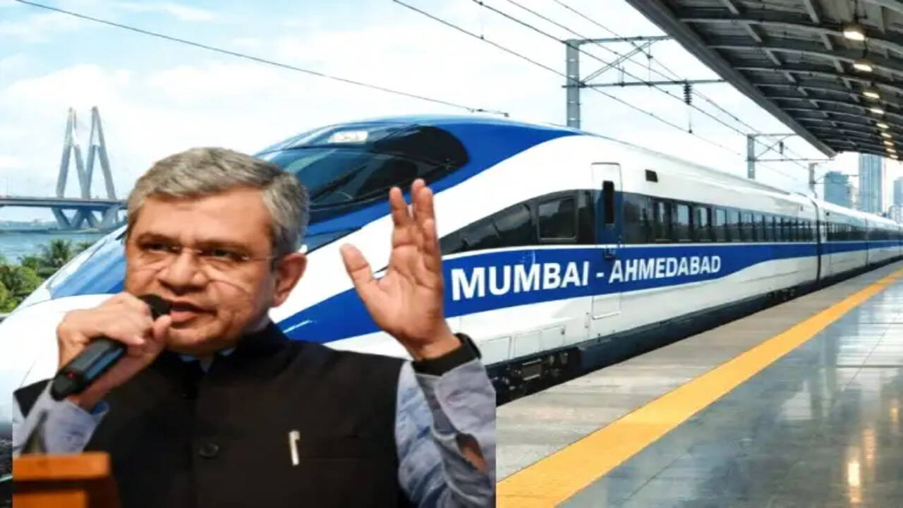 भारत की पहली बुलेट ट्रेन सेवा का आगाज़, अहमदाबाद से मुंबई तक हाई-स्पीड रेल परियोजना
