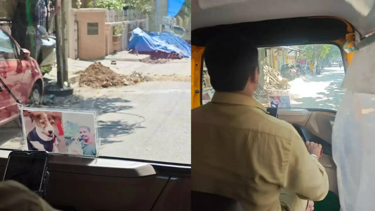 बेंगलुरु के ऑटो ड्राइवर की भावुक कहानी जो अपने पालतू कुत्ते को नहीं भूले