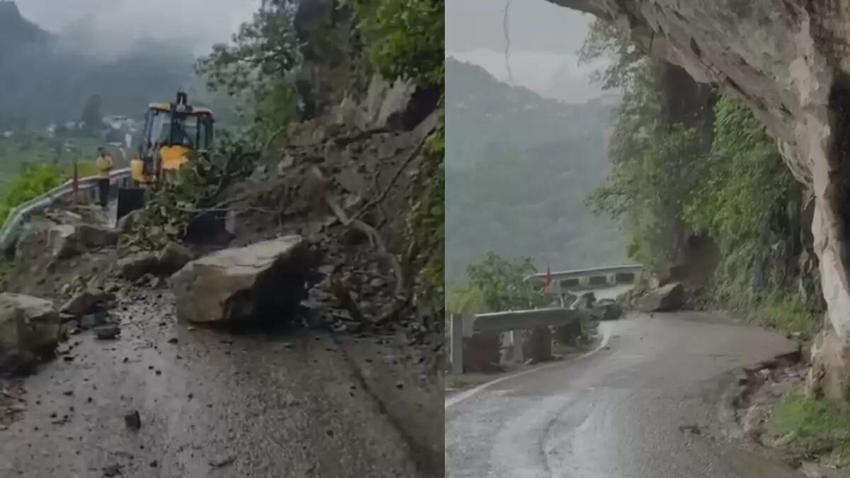 हिमाचल प्रदेश में लैंडस्लाइड से श्रद्धालुओं में हड़कंप