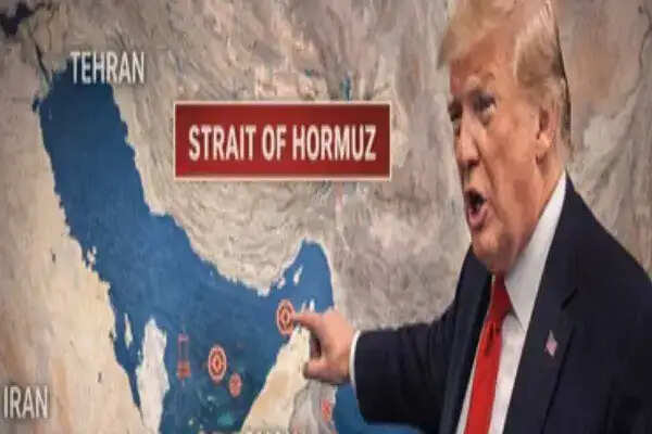 ट्रंप ने होर्मुज जलडमरूमध्य को 'ट्रंप जलडमरूमध्य' नाम दिया, सोशल मीडिया पर हलचल