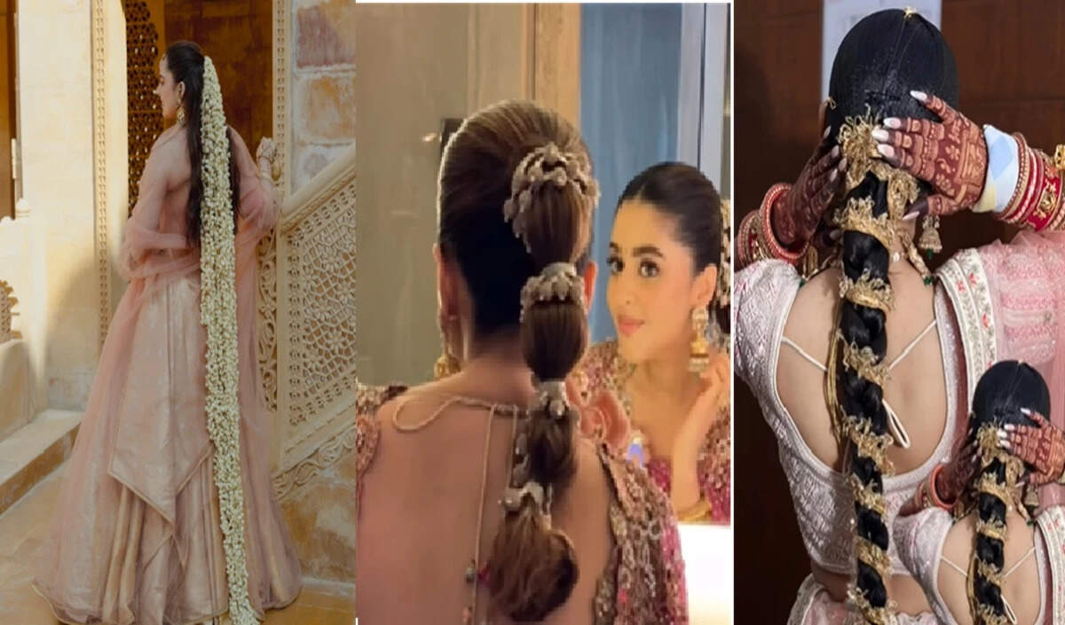 वेडिंग सीजन में ट्रेंडी ब्राइडल हेयरस्टाइल्स
