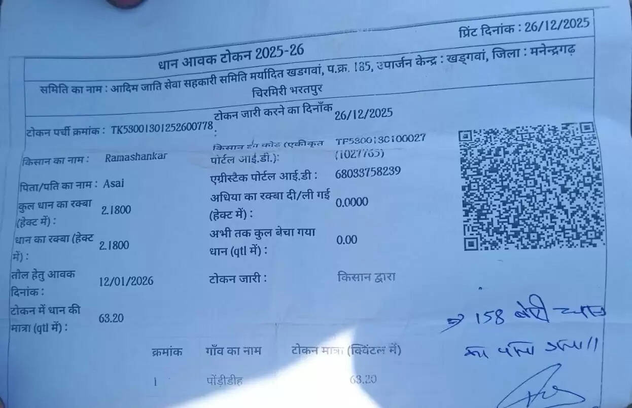 एमसीबी: बदली धान खरीद व्यवस्था से किसान रमाशंकर को मिला मेहनत का पूरा सम्मान