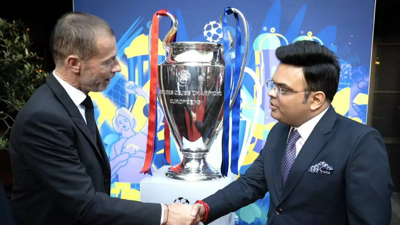 जय शाह की UEFA अध्यक्ष से मुलाकात: क्रिकेट का वैश्विक विस्तार