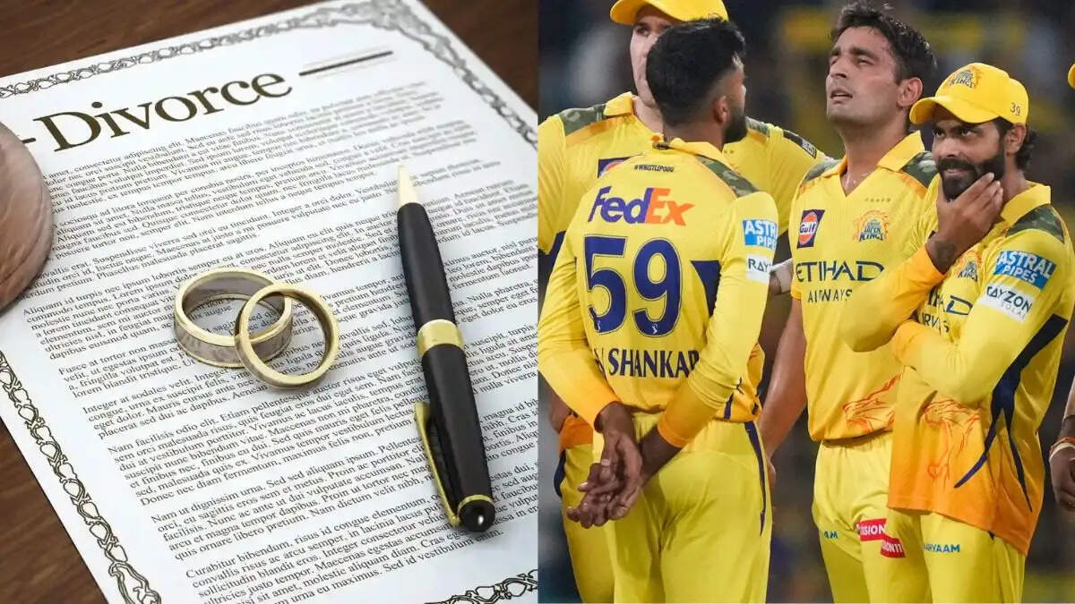 22 साल की उम्र में शादी, अब अचानक तलाक: CSK खिलाड़ी का परिवार टूटा