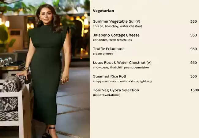 शाहरुख खान का नया पैन एशियन रेस्टोरेंट: टोरी में कीमतें चौंकाने वाली