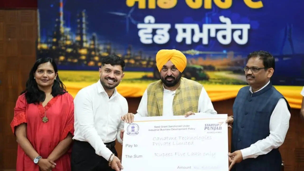 पंजाब में स्टार्टअप्स को मिली नई उड़ान: भगवंत मान ने 1.07 करोड़ की सीड ग्रांट की घोषणा