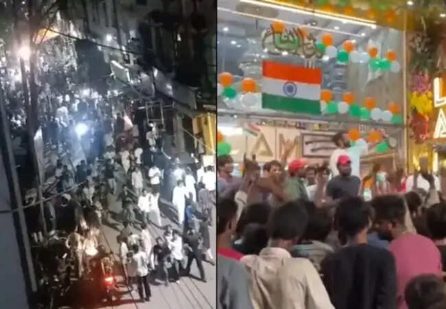 कानपुर में स्पेशल सेल के दौरान मची अफरा-तफरी, पुलिस ने किया लाठीचार्ज