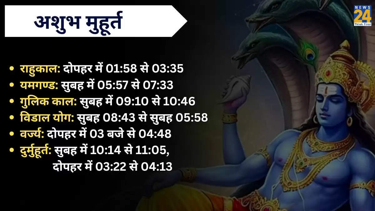 28 अगस्त 2025 का पंचांग: जानें शुभ और अशुभ मुहूर्त