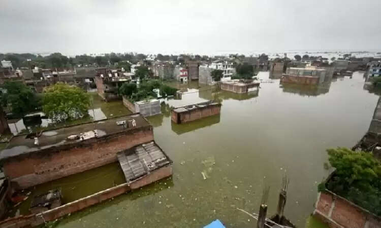 प्रयागराज में बाढ़ का संकट: राहत कार्य जारी