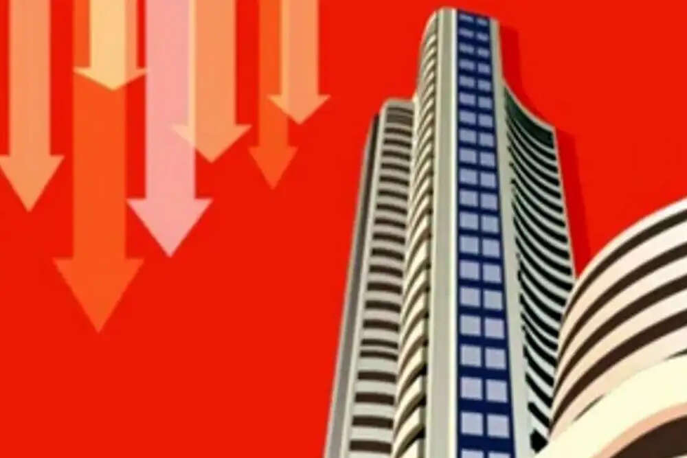 भारतीय शेयर बाजार में गिरावट, वैश्विक संकेतों का असर