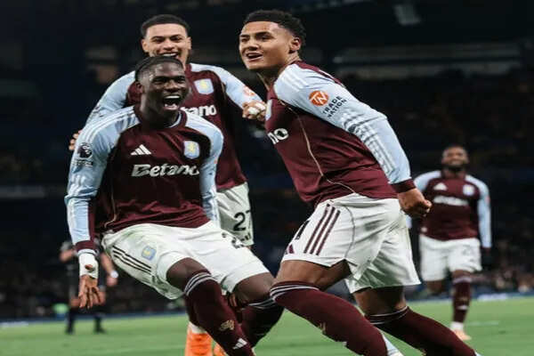 एस्टन विला ने चेल्सी को हराकर क्लब रिकॉर्ड की बराबरी की