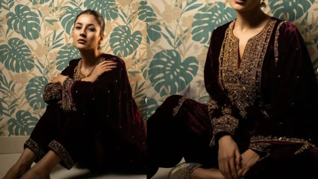 लोहड़ी पर शहनाज गिल के एथनिक लुक्स से पाएं परफेक्ट पंजाबी स्टाइल