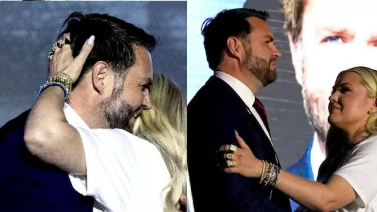 अमेरिकी राजनीति में नया विवाद: जे.डी. वेंस और एरिका किर्क के बीच हग पर चर्चा