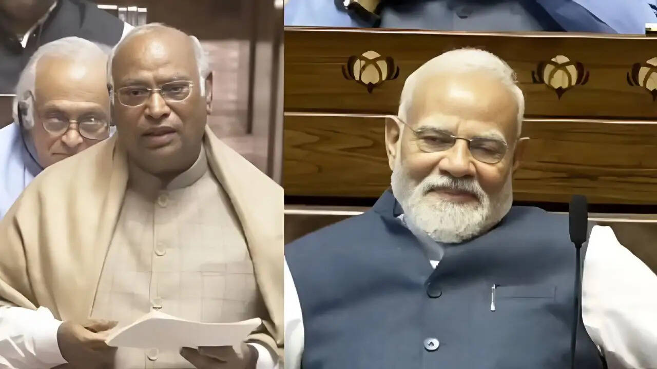 राज्यसभा के विदाई समारोह में मल्लिकार्जुन खड़गे का भावुक भाषण