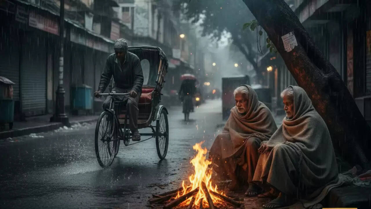 दिल्ली-एनसीआर में बारिश का असर, उत्तर भारत में मौसम में बदलाव