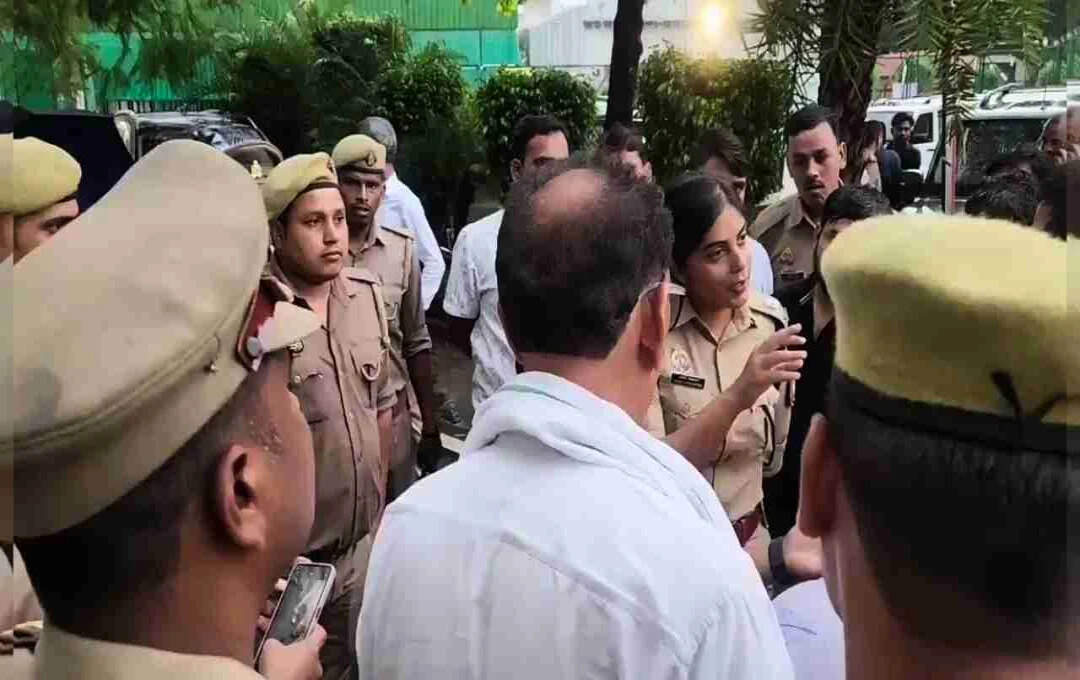 भाजपा एमएलसी अरुण पाठक की आईपीएस अधिकारी से नोकझोंक, सीएम से करेंगे शिकायत