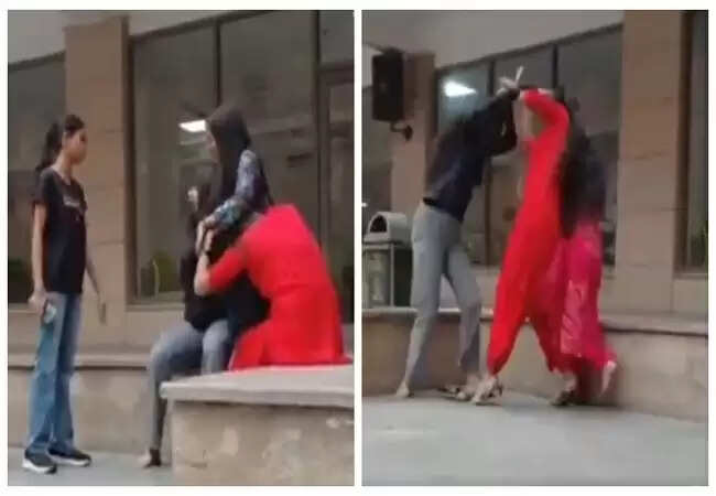 यूनिवर्सिटी में लड़कियों के बीच मारपीट का वीडियो हुआ वायरल