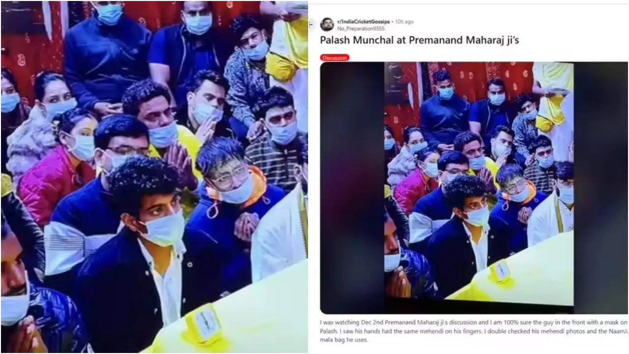 पलाश मुच्छल और स्मृति मंदाना की शादी टली, स्वास्थ्य पर पड़ा असर