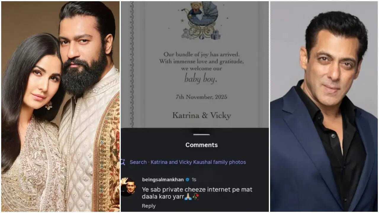 कैटरीना कैफ और विक्की कौशल बने माता-पिता, सलमान खान की टिप्पणी पर उठे सवाल