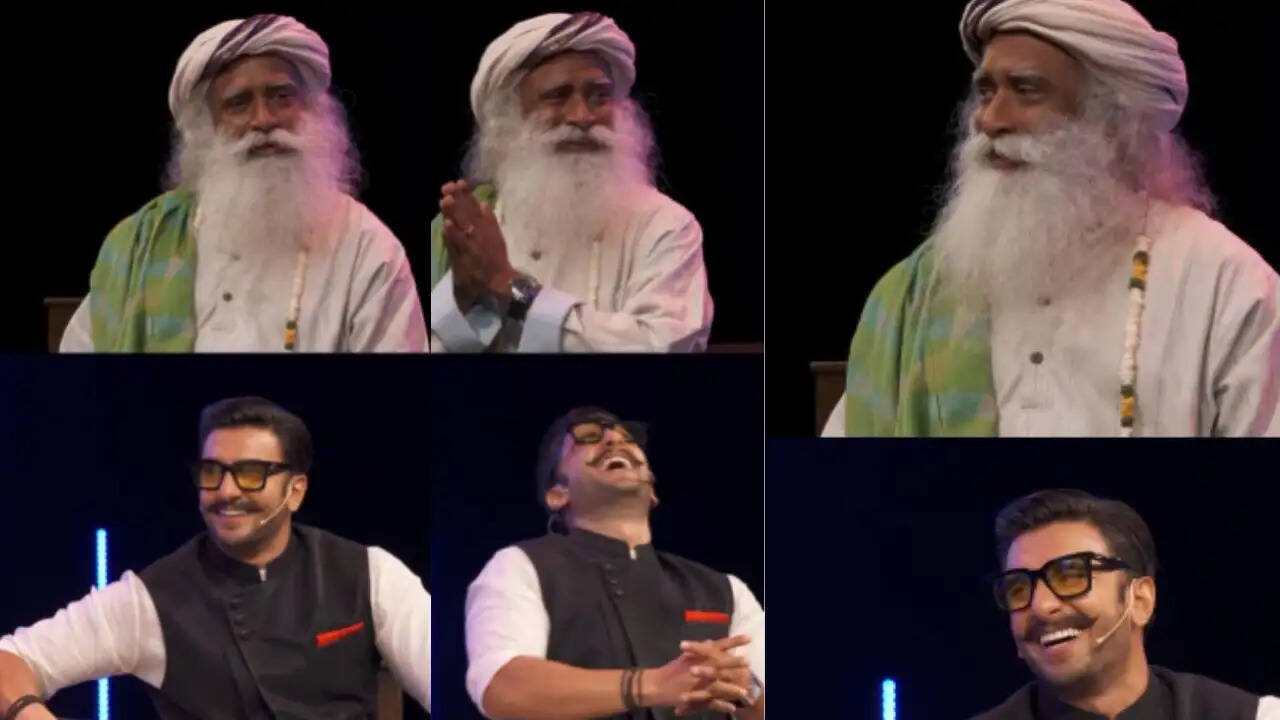रणवीर सिंह ने सद्गुरु से की मुलाकात, जीवन के उद्देश्य पर मिली सलाह