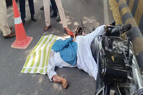 जालंधर में बस और बाइक की टक्कर, बाइक सवार की मौत