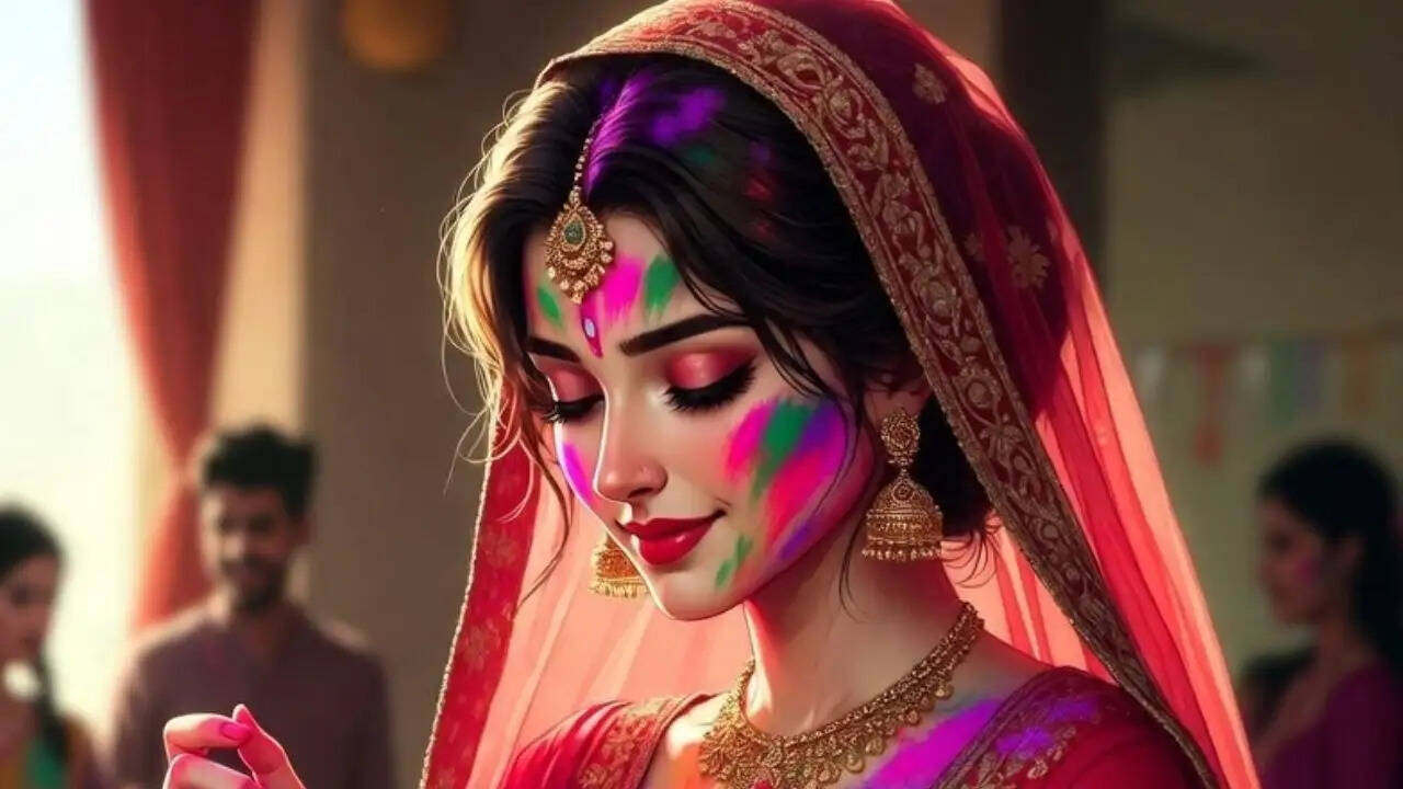 नई बहू की पहली होली: ससुराल में क्यों नहीं मनाते हैं रंग?