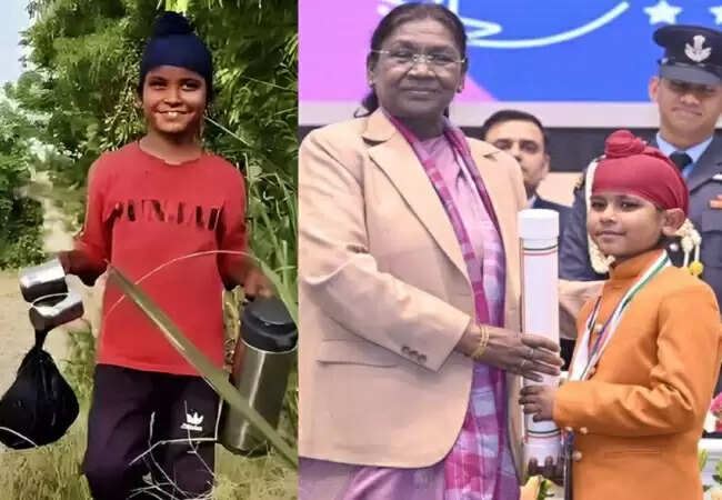 10 वर्षीय श्रवण सिंह को राष्ट्रपति द्वारा बहादुरी पुरस्कार से सम्मानित किया गया