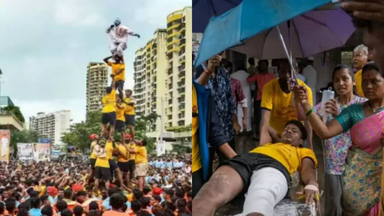 Dahi Handi 2025: मुंबई में उत्सव के दौरान गोविंदाओं की चोटें, सुरक्षा पर उठे सवाल