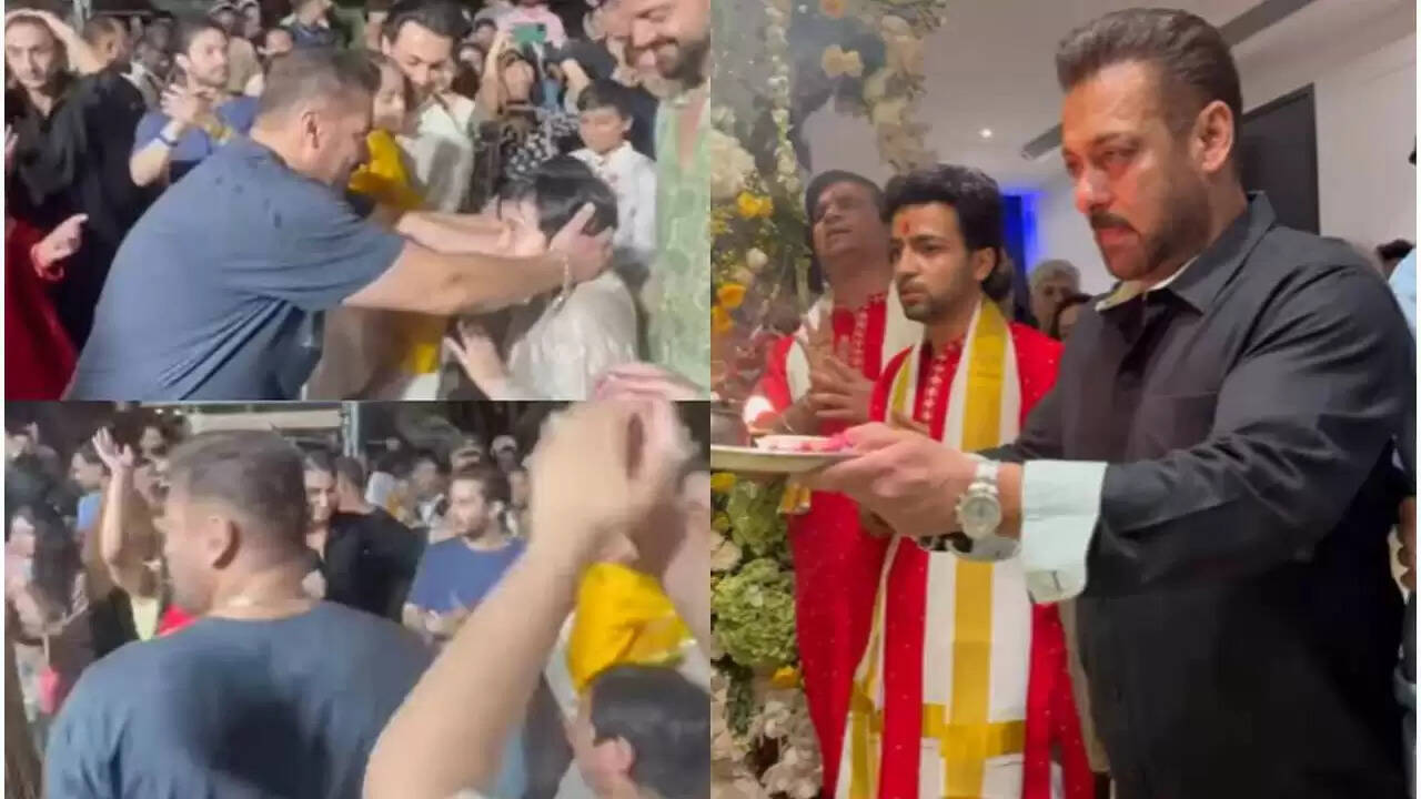 सलमान खान ने गणेश चतुर्थी पर परिवार के साथ मनाया उत्सव