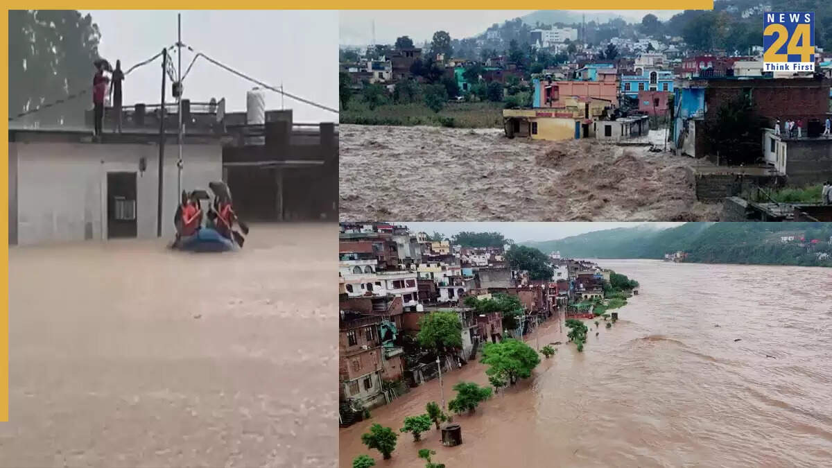 जम्मू और उत्तर प्रदेश में बाढ़ का कहर: हालात गंभीर