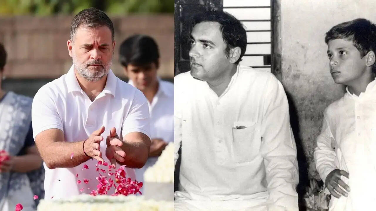 राजीव गांधी की पुण्यतिथि: राहुल गांधी ने पिता को दी भावुक श्रद्धांजलि