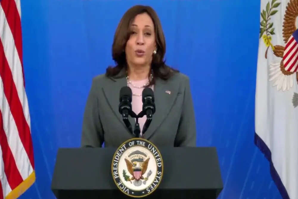 कमला हैरिस ने ट्रंप के भाषण की आलोचना की, कहा: वास्तविकता से दूर