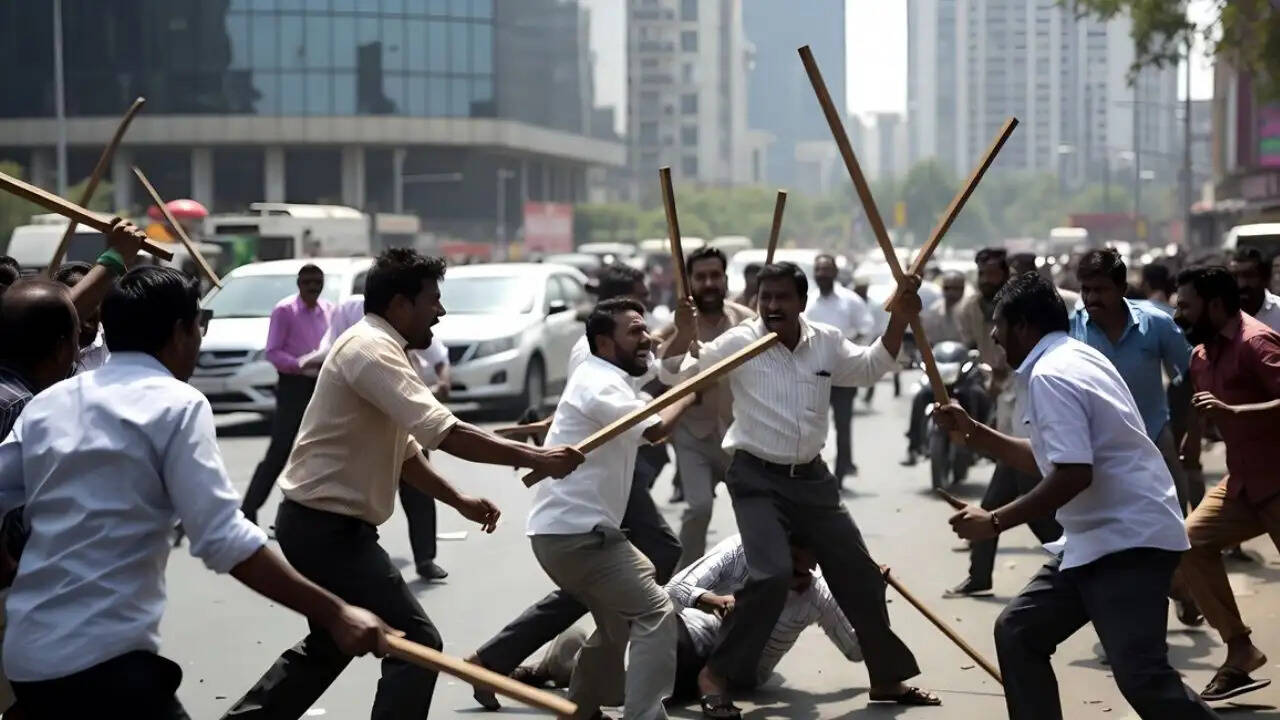 गुरुग्राम में दो गुटों के बीच हिंसक झड़प: क्या है पूरा मामला?