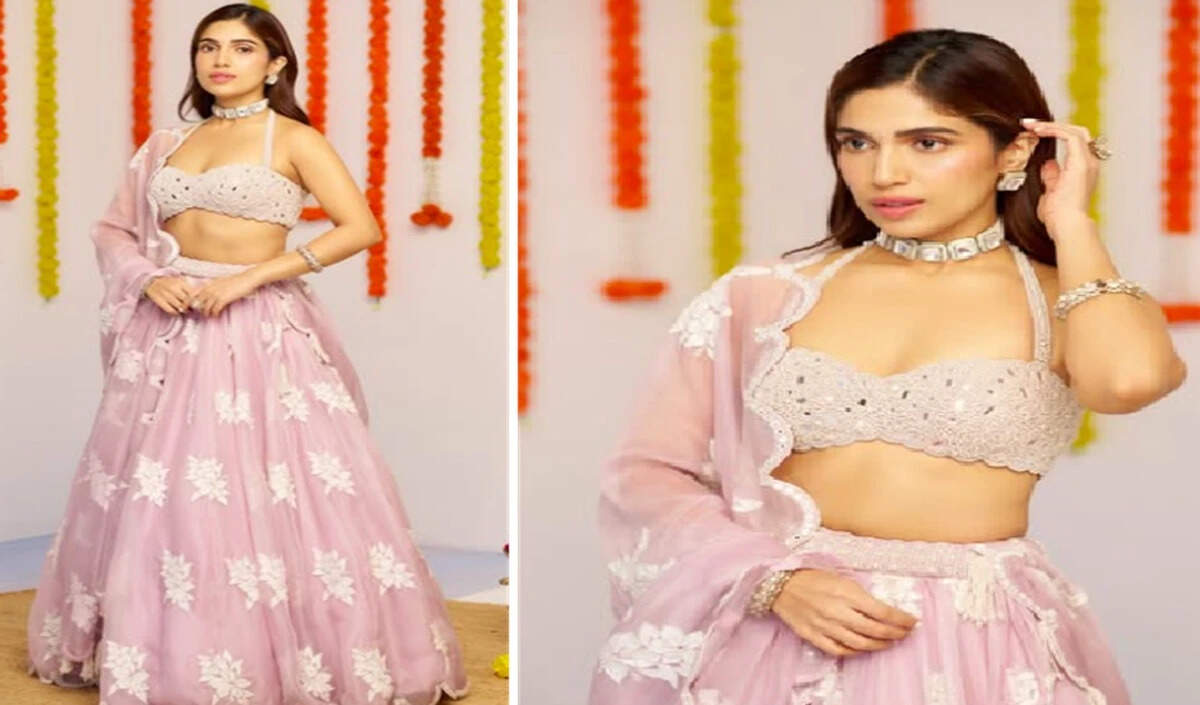 भूमि पेडनेकर का लहंगा लुक: फेस्टिव सीजन के लिए परफेक्ट स्टाइल