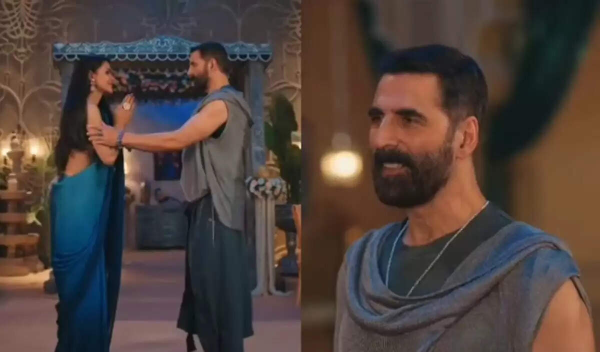 अक्षय कुमार का 'नागिन 7' में टेलीप्रॉम्प्टर का इस्तेमाल चर्चा का विषय