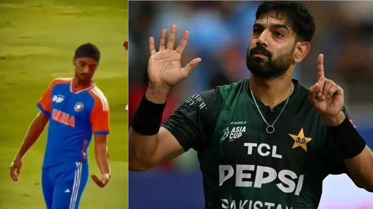 अर्शदीप सिंह ने हारिस रउफ़ को दिया करारा जवाब, वीडियो हुआ वायरल