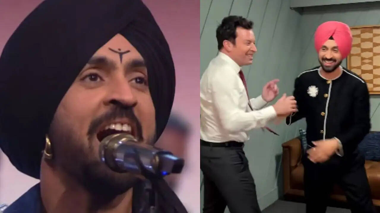 दिलजीत दोसांझ की धमाकेदार वापसी: जिमी फैलन के शो में भांगड़ा