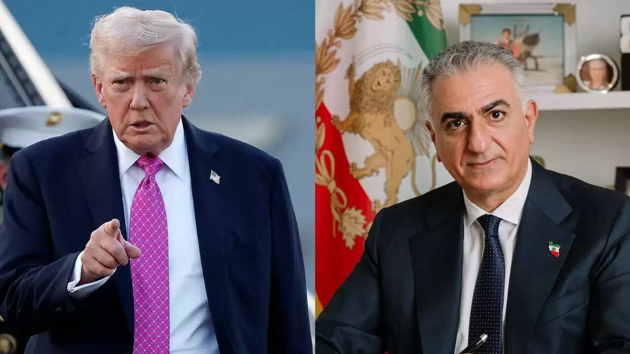 ईरान में विरोध प्रदर्शनों के बीच रजा पहलवी की ट्रंप से मदद की गुहार