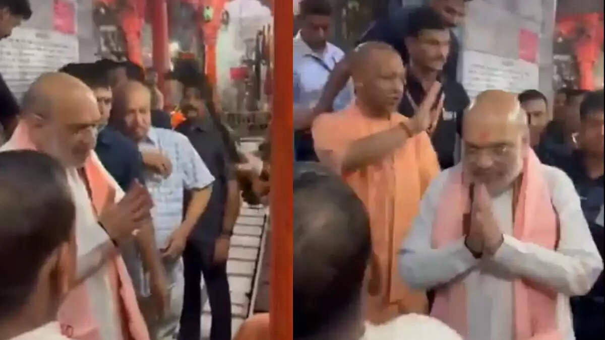 अमित शाह का वाराणसी दौरा: काल भैरव मंदिर में पूजा और मध्य क्षेत्रीय परिषद की बैठक