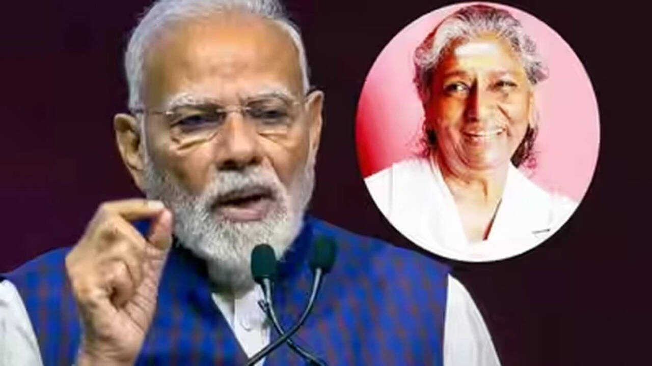 प्रधानमंत्री मोदी ने प्लेबैक सिंगर एस जानकी के निधन पर शोक व्यक्त किया