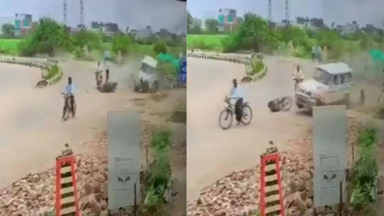 राजस्थान में बोलेरो दुर्घटना: सड़क पर मचाया तांडव, पांच घायल