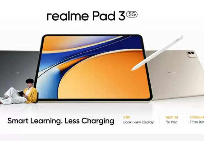 Realme Pad 3 5G Tablet: Flipkart पर लॉन्चिंग के लिए तैयार
